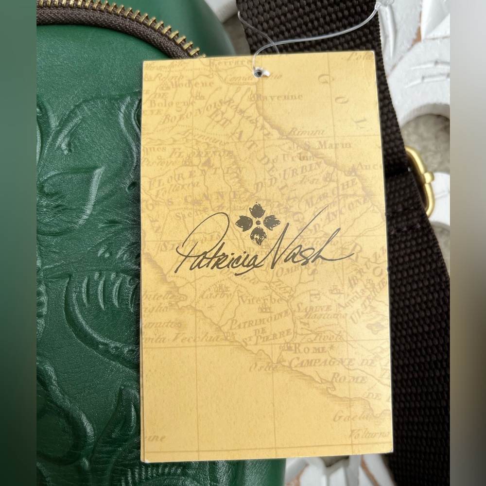 Patricia Nash Marisol tooled leather sling bag NWT - Picture 3 of 11